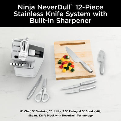 NeverDull Essential Knife System 12 Piece Set 
