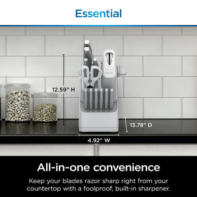 NeverDull Essential Knife System 12 Piece Set 