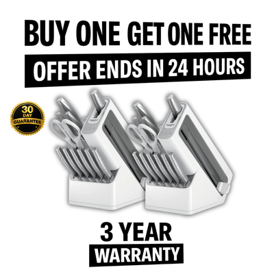 NeverDull Essential Knife System 12 Piece Set 